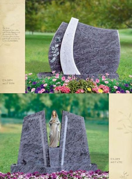 Grabmale - Doppelgräber