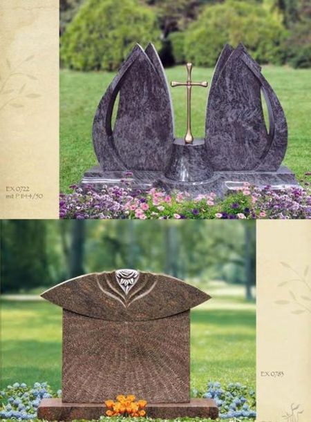 Grabmale - Doppelgräber