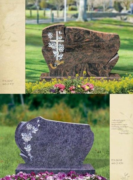 Grabmale - Doppelgräber