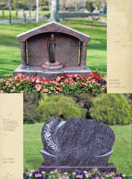 Grabmale - Doppelgräber