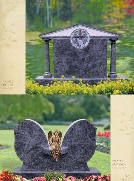 Grabmale - Doppelgräber