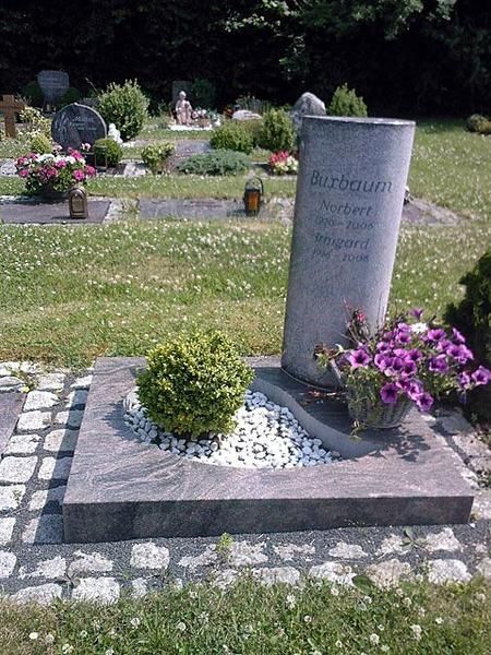 Grabmale - Urnengräber