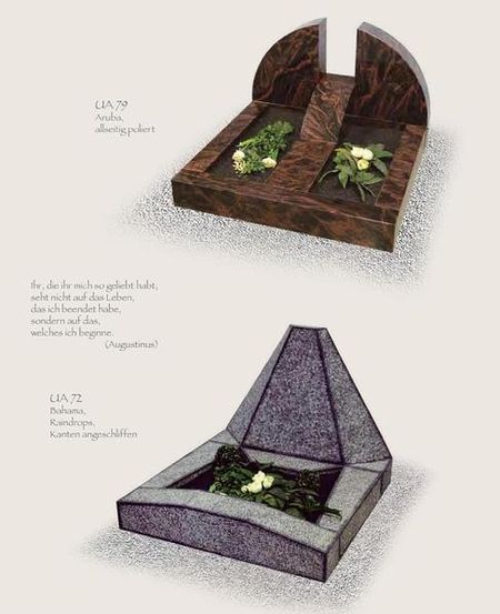 Grabmale - Urnengräber