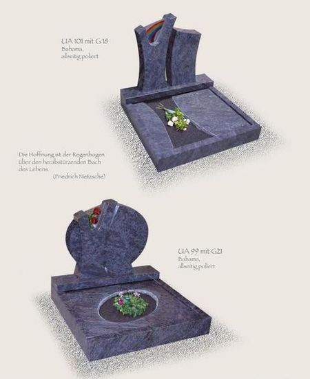 Grabmale - Urnengräber