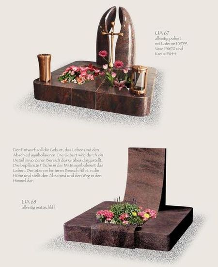 Grabmale - Urnengräber