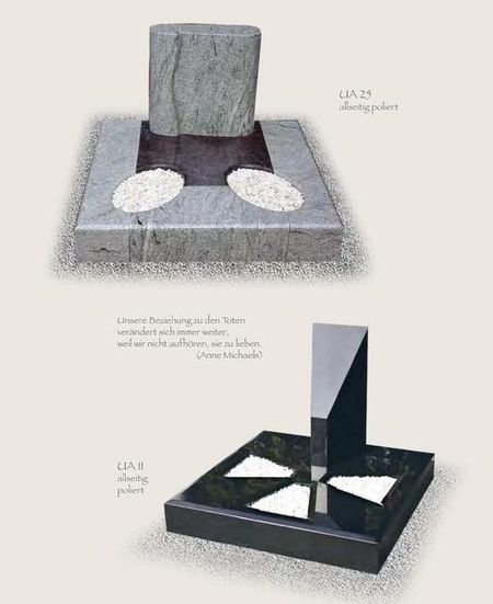 Grabmale - Urnengräber