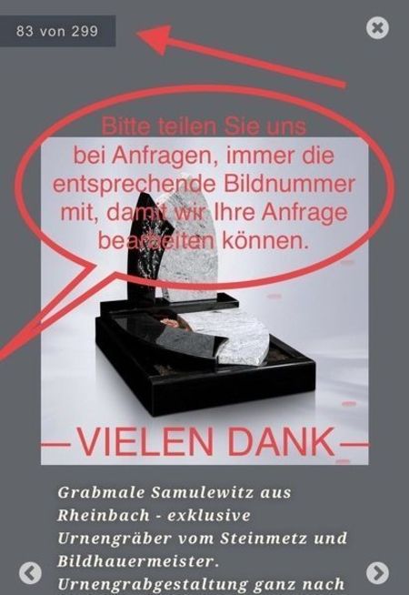 Grabmale - Handwerkliches