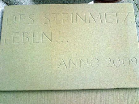 Grabmale - Handwerkliches