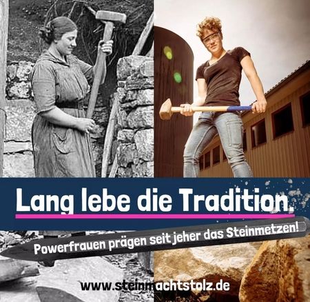 Stein macht stolz