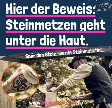 Stein macht stolz