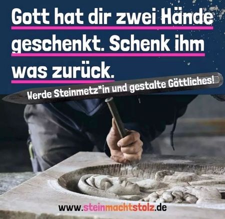Stein macht stolz