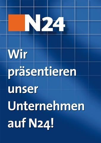Unser Unternehmen bei dem Fernsehsender: N24