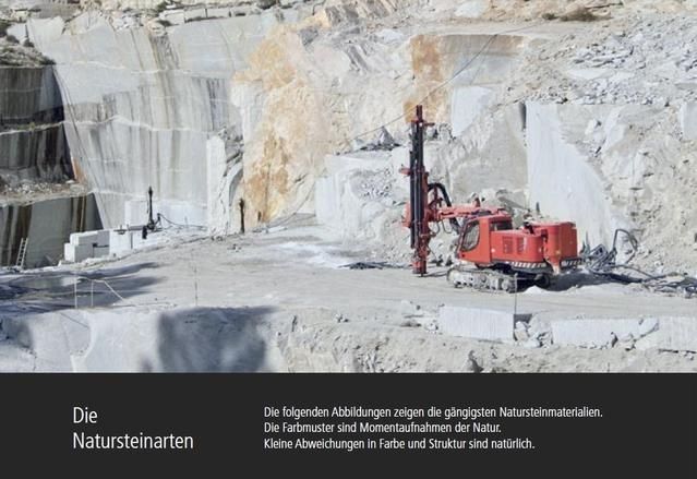 Naturstein - Arten/ Sorten