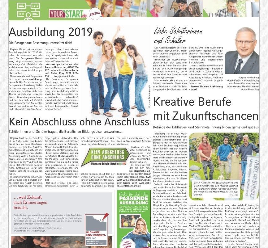 Ausbildung zum Steinmetz