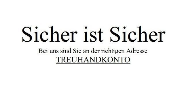 Vorsorge mit Treuhandkonto